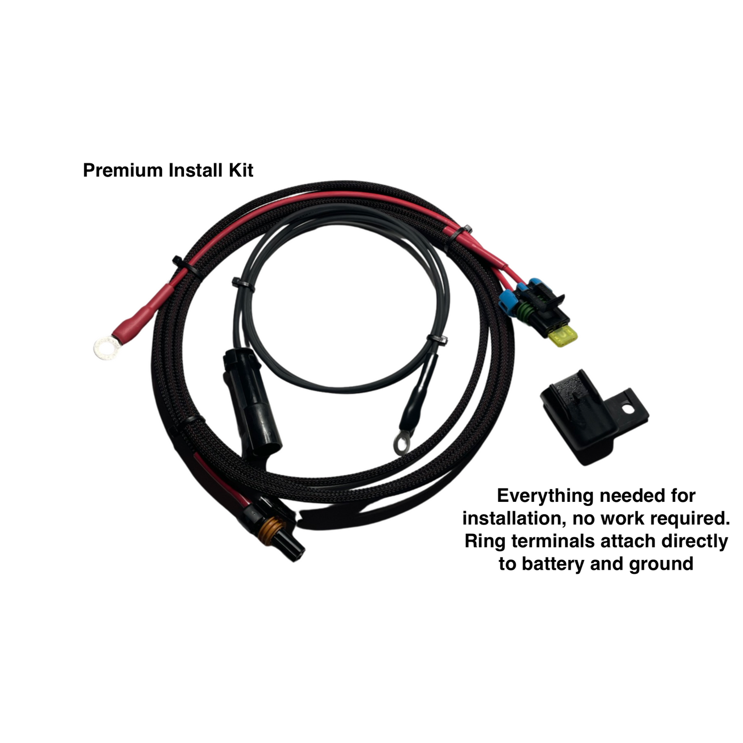 Subwoofer Expansion Harness (Integrates w/ KEY200.4 Harness)