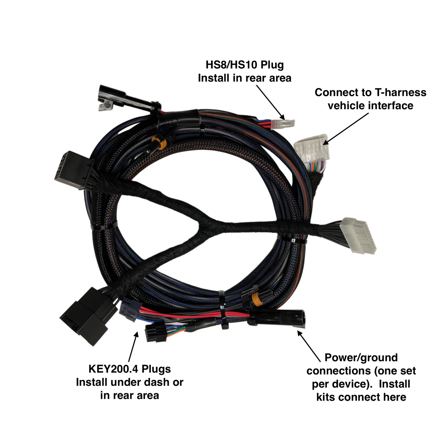 Kicker KEY200.4 / Subwoofer Plug & Play Combo Harness